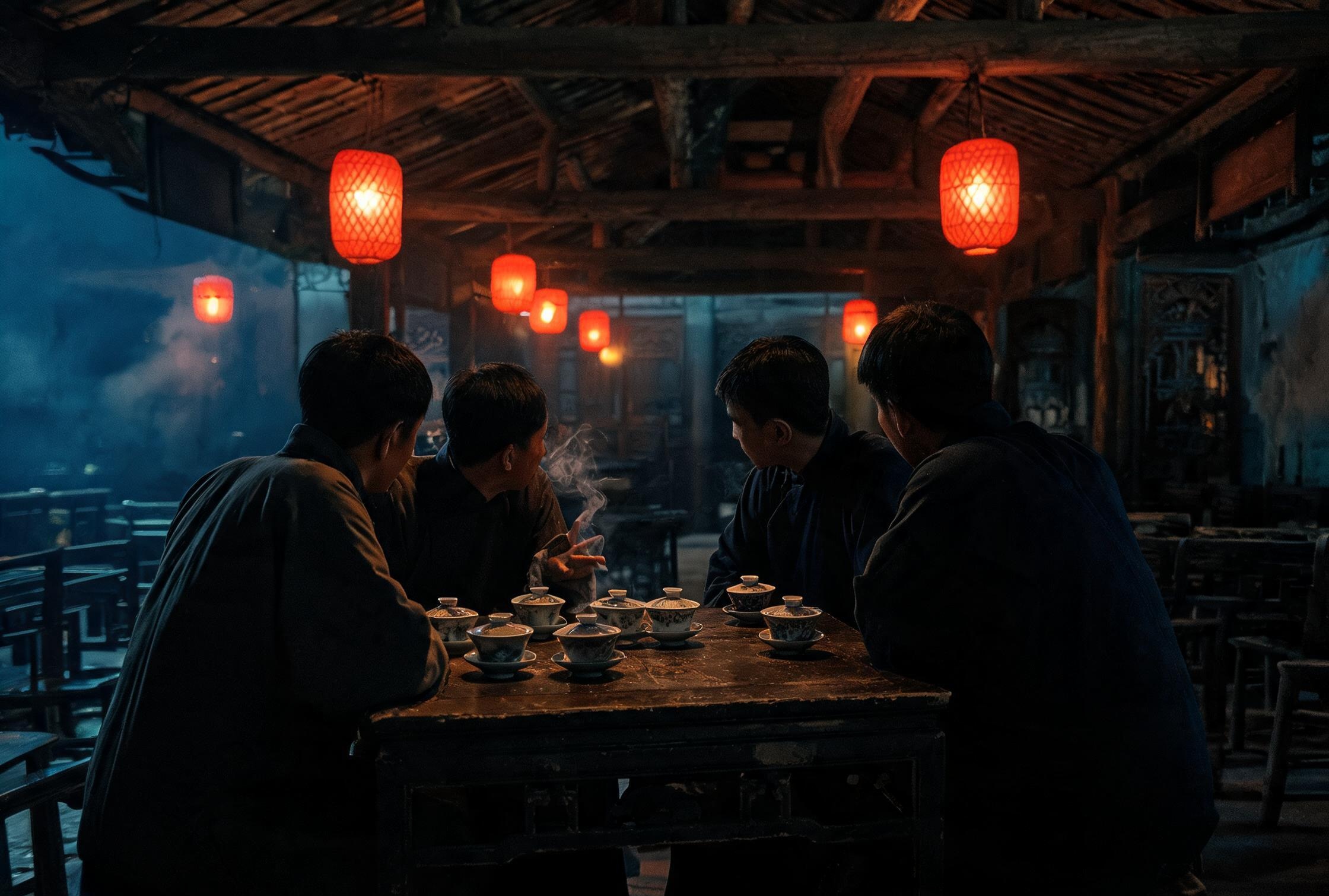 袍哥与茶馆：吃讲茶的江湖规矩专题配图