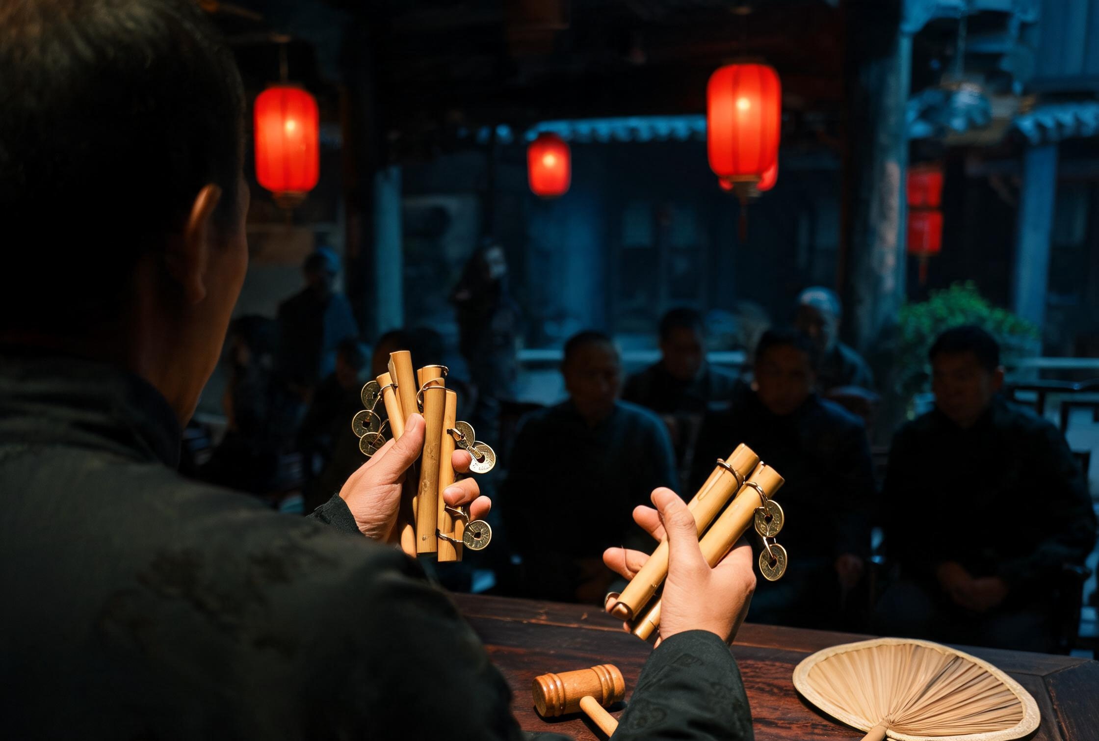金钱板开场：茶馆书场的听书入门专题配图