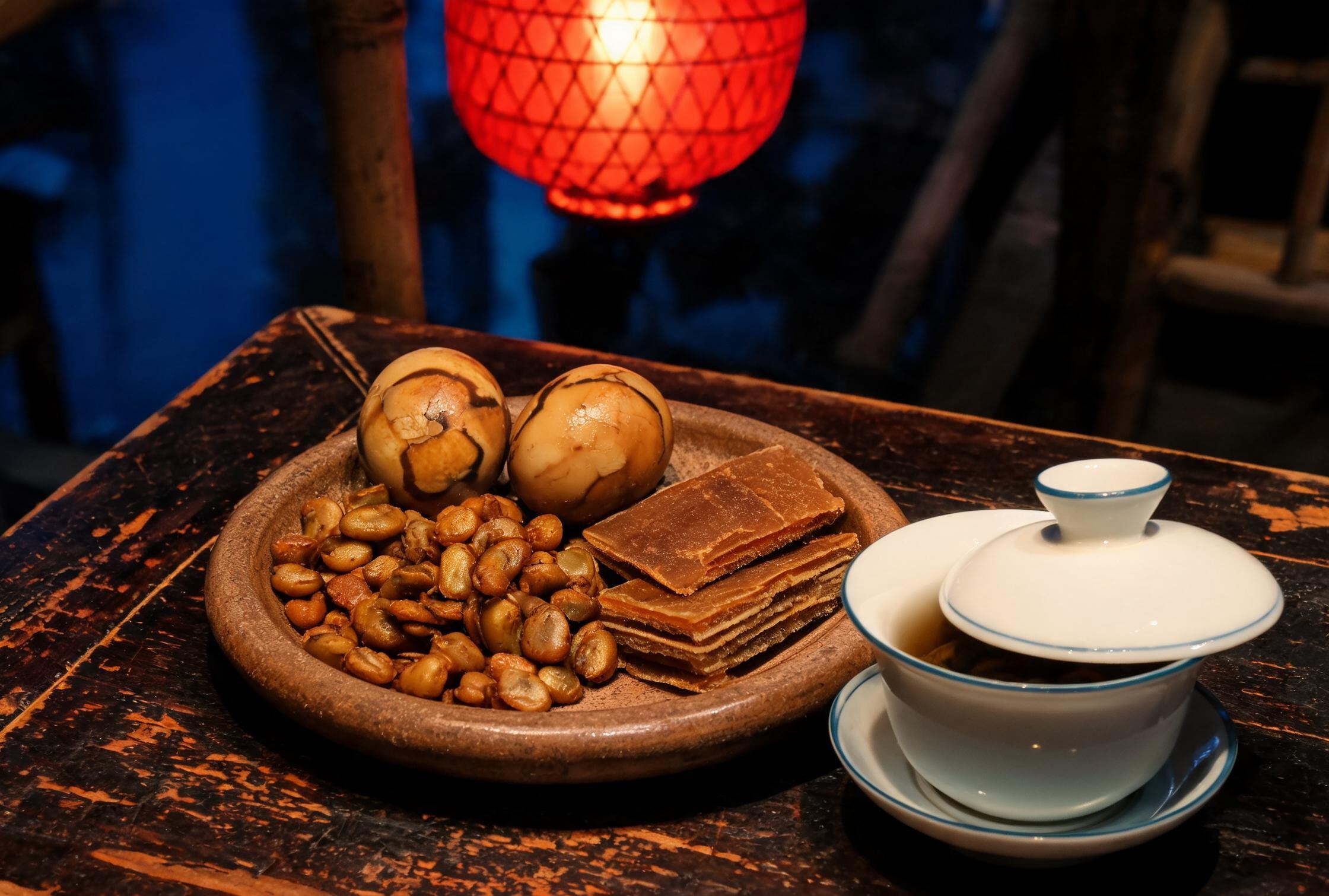 茶馆里的盐茶蛋与怪味胡豆专题配图