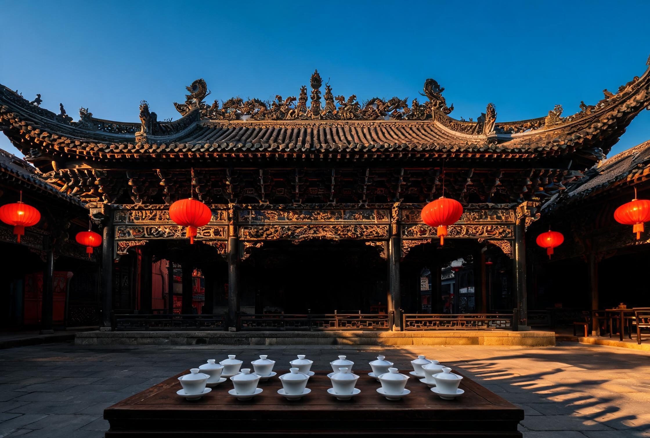 湖广会馆的禹王宫茶会专题配图