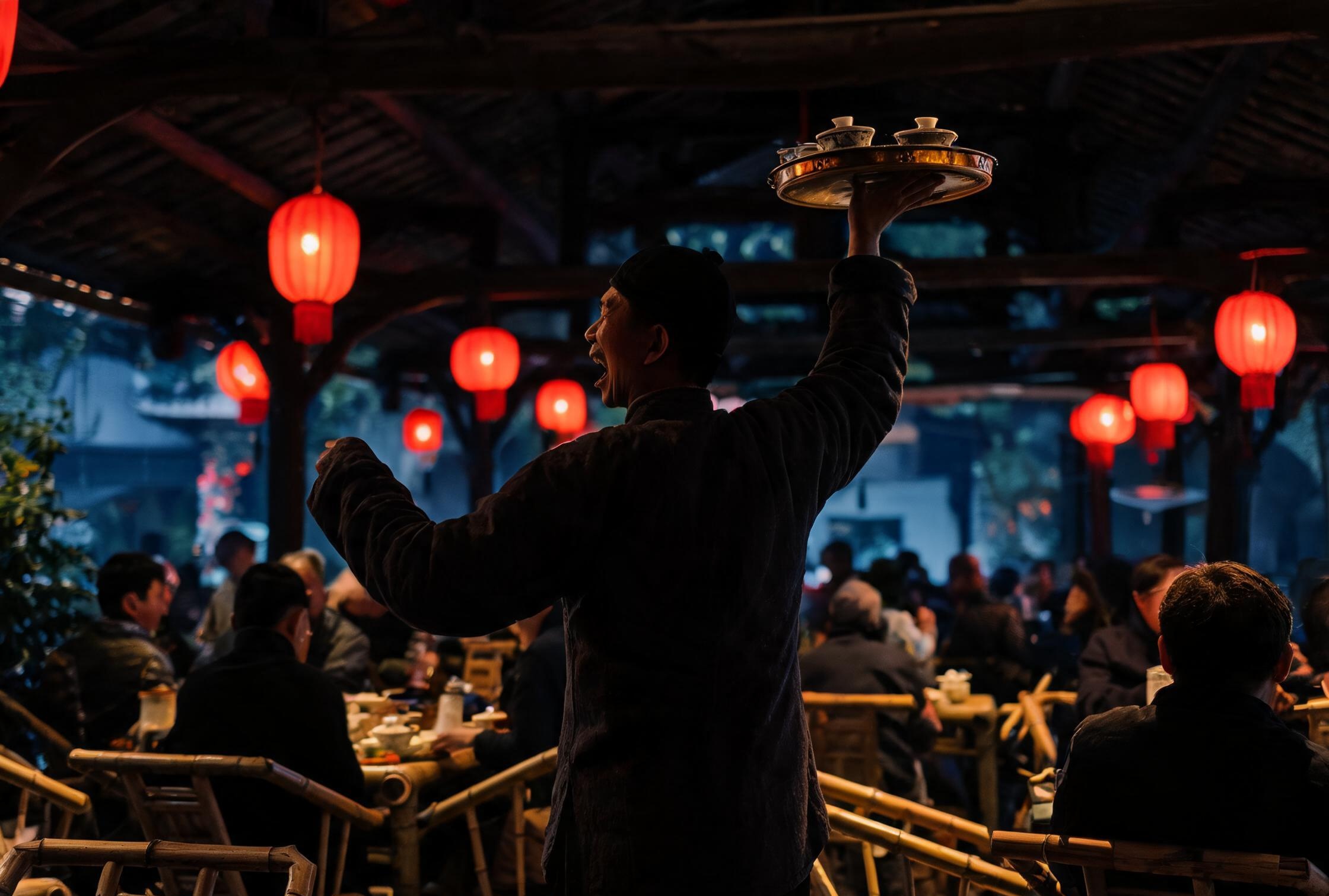 喊堂的艺术：老茶馆里的声口专题配图